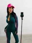 Kombinezon damski OLAVOGA NATIA 2026 głęboka zieleń - maWer Fashion