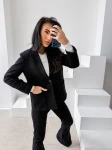 Komplet damski OLAVOGA MIO 2026 czarny - maWer Fashion