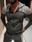 Komplet męski OLAVOGA GRAVITY 2026 szary - maWer Fashion