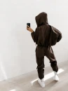 Kurtka damska OLAVOGA BURNT SIENNA JACKET 2026 brąz - maWer Fashion