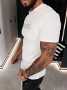 T-shirt męski OLAVOGA BIX 2026 ecru - maWer Fashion