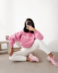 Bluza damska OLAVOGA MELLOW 2026 róż - maWer Fashion