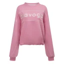 Bluza damska OLAVOGA MELLOW 2026 róż - maWer Fashion