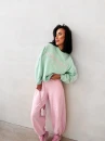 Bluza damska OLAVOGA MELLOW 2026 mięta - maWer Fashion