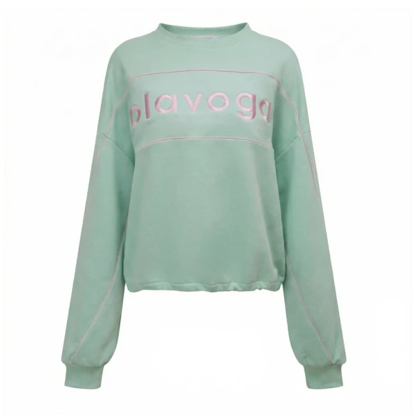 Bluza damska OLAVOGA MELLOW 2026 mięta - maWer Fashion