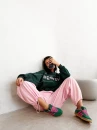 Bluza damska OLAVOGA MELLOW 2026 głęboka zieleń - maWer Fashion