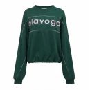 Bluza damska OLAVOGA MELLOW 2026 głęboka zieleń - maWer Fashion