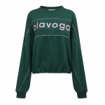 Bluza damska OLAVOGA MELLOW 2026 głęboka zieleń - maWer Fashion