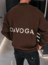 Bluza męska OLAVOGA FLASH 2026 brąz - maWer Fashion