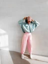 Bluza damska OLAVOGA LASANA 2026 błękit - maWer Fashion