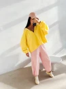 Bluza damska OLAVOGA LASANA 2026 żółta - maWer Fashion