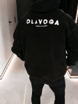 Bluza męska OLAVOGA PLUME 2026 czarna - maWer Fashion