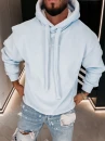 Bluza męska OLAVOGA PLUME 2026 jasny niebieski - maWer Fashion