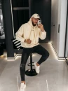 Bluza męska OLAVOGA PLUME 2026 kremowa - maWer Fashion