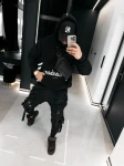 Bluza męska OLAVOGA GROUND 2026 czarna - maWer Fashion