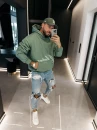 Bluza męska OLAVOGA GROUND 2026 zielona - maWer Fashion