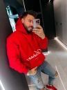 Bluza męska OLAVOGA GROUND 2026 czerwona - maWer Fashion