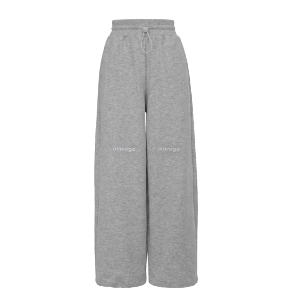 Spodnie damskie OLAVOGA NEST 2026 szare - maWer Fashion