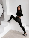 Komplet damski OLAVOGA DULCE 2026 czarny - maWer Fashion