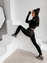 Komplet damski OLAVOGA DULCE 2026 czarny - maWer Fashion
