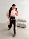 Spodnie damskie OLAVOGA DANCE 2026 brąz - maWer Fashion