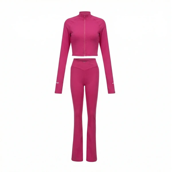 Komplet damski OLAVOGA CALMIN 2026 amarant - maWer Fashion