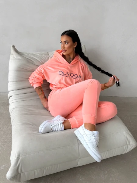Komplet damski OLAVOGA NEROLI 2026 koral róż - maWer Fashion