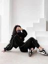 Komplet damski OLAVOGA RIFMO 2026 czarny - maWer Fashion