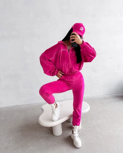 Komplet damski OLAVOGA RIFMO 2026 amarant - maWer Fashion