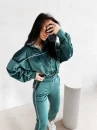 Komplet damski OLAVOGA RIFMO 2026 zielony - maWer Fashion