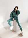 Komplet damski OLAVOGA RIFMO 2026 zielony - maWer Fashion