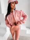 Kurtka damska OLAVOGA SANCE 2026 pudrowy róż - maWer Fashion