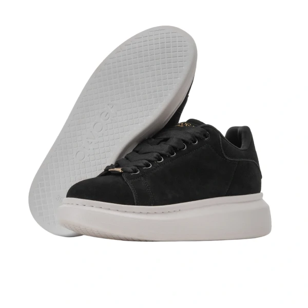 Buty damskie sneakersy OLAVOGA MERLO 2026 czarne - maWer  Fashion