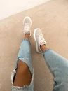 Buty damskie sneakersy OLAVOGA MERLO 2026 beżowe - maWer  Fashion