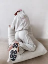 Komplet damski OLAVOGA ZESTY 2026 szary - maWer Fashion