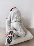 Komplet damski OLAVOGA ZESTY 2026 szary - maWer Fashion