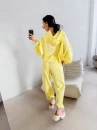 Komplet damski OLAVOGA ZESTY 2026 żółty - maWer Fashion