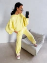 Komplet damski OLAVOGA ZESTY 2026 żółty - maWer Fashion