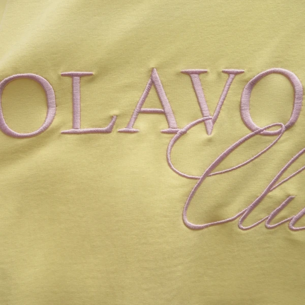 Komplet damski OLAVOGA ZESTY 2026 żółty - maWer Fashion