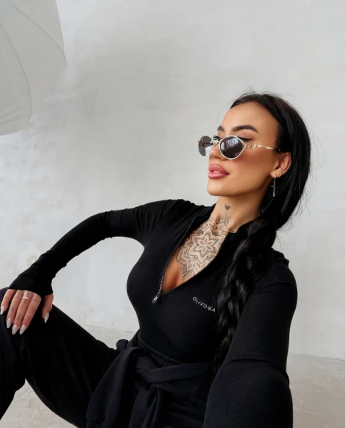 Body damskie OLAVOGA EGRI 2026 czarne - maWer Fashion