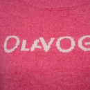 Sweter damski OLAVOGA ZAIO 2026 amarant- maWer Fashion