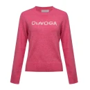 Sweter damski OLAVOGA ZAIO 2026 amarant- maWer Fashion