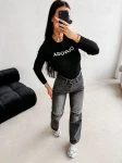 Sweter damski OLAVOGA ZAIO 2026 amarant- maWer Fashion