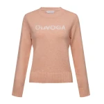 Sweter damski OLAVOGA ZAIO 2026 koral róż - maWer Fashion