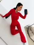 Komplet damski OLAVOGA UNWIND 2026 czerwony - maWer Fashion