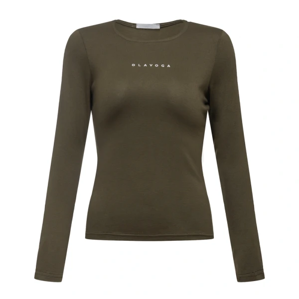 Komplet damski OLAVOGA UNWIND 2026 khaki - maWer Fashion