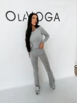 Komplet damski OLAVOGA UNWIND 2026 szary - maWer Fashion