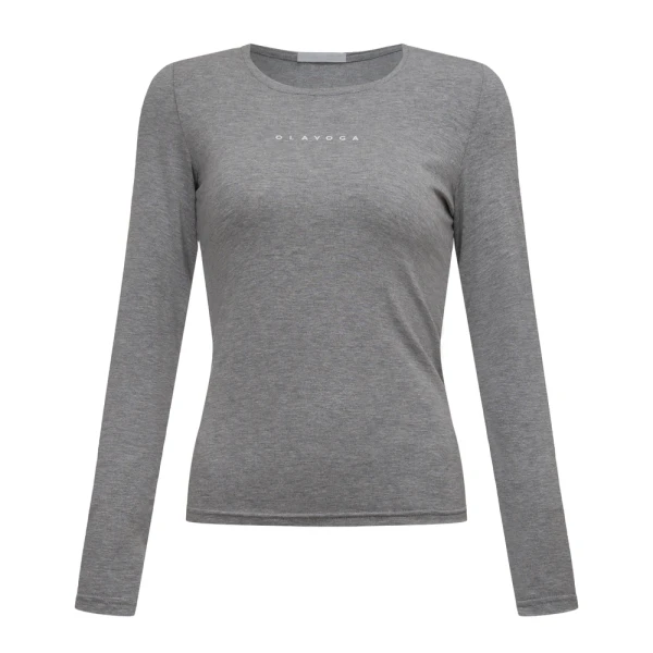 Komplet damski OLAVOGA UNWIND 2026 szary - maWer Fashion