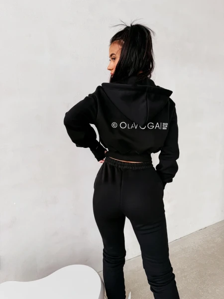 Komplet damski OLAVOGA ELISTA 2026 czarny - maWer Fashion