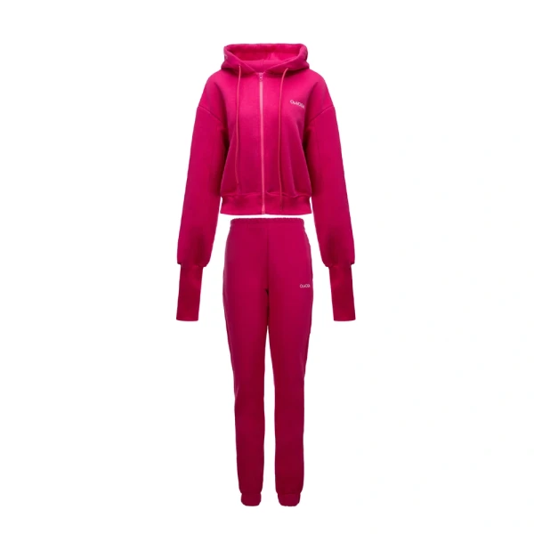 Komplet damski OLAVOGA ELISTA 2026 fuksja - maWer Fashion